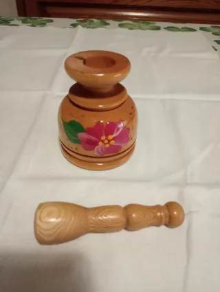 Mortaio Legno Souvenir