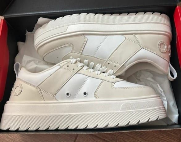 Hugo Boss Lyssa Sneakers Donna EU 41 Bianco Beige