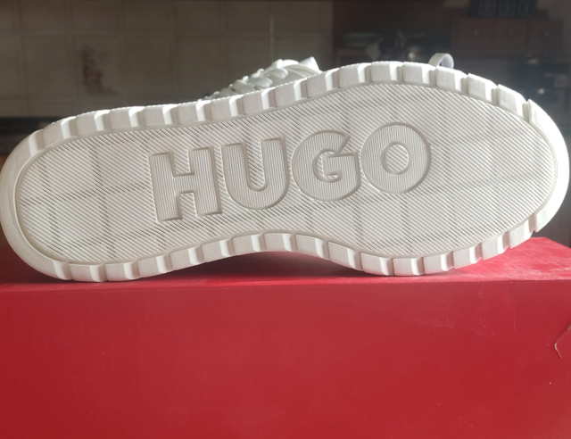 Hugo Boss Lyssa Sneakers Donna EU 41 Bianco Beige