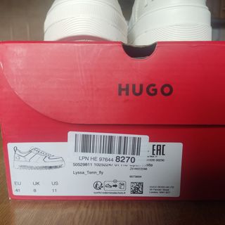 Hugo Boss Lyssa Sneakers Donna EU 41 Bianco Beige