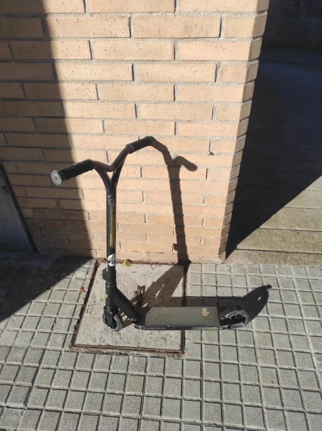 Patinete freestyle negro