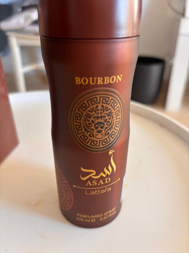 Lattafa Asad Bourbon Perfume y Desodorante