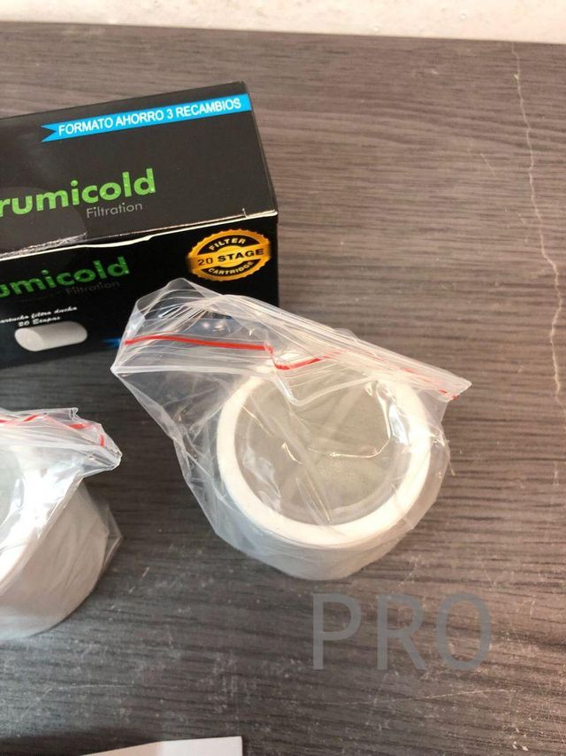 Pack ahorro 3 filtro ducha