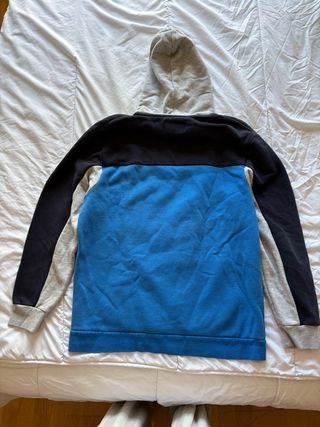 Sudadera Pull&Bear azul y gris