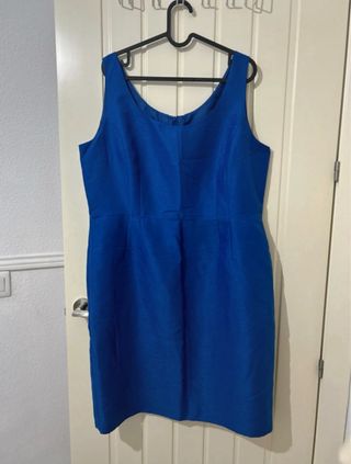 Vestido azul talla 48