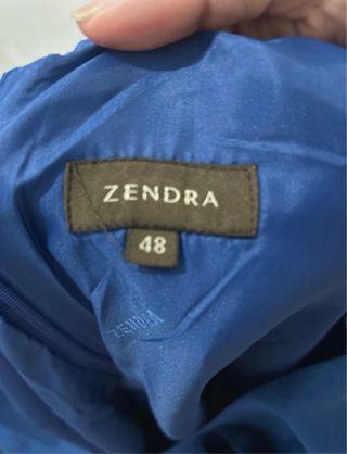 Vestido azul talla 48