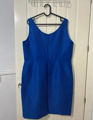 Vestido azul talla 48