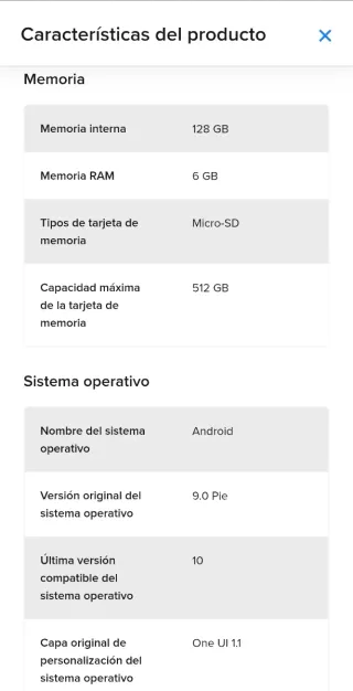 Samsung Galaxy A50 Bianco