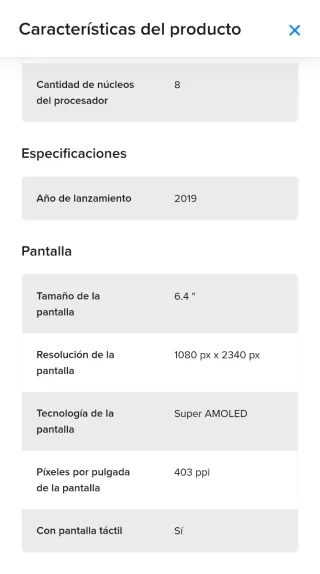 Samsung Galaxy A50 Bianco