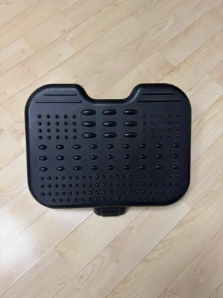 2 Reposapiés Oficina Negro Ajustable