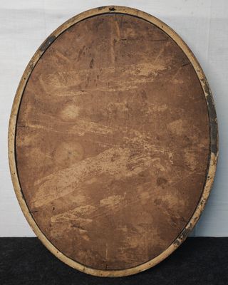 Cornice ovale con ritratto fotografico ‘30