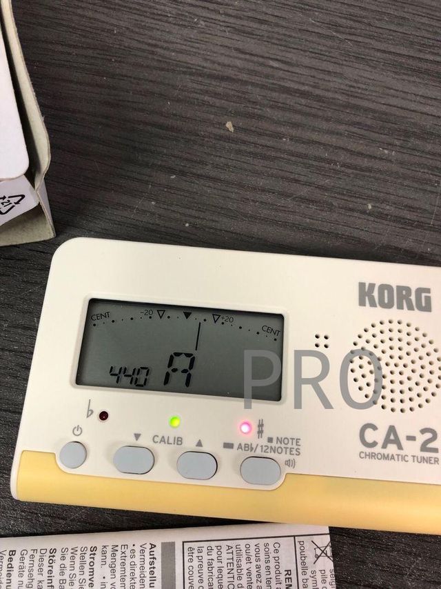 Korg cromática sintonizador