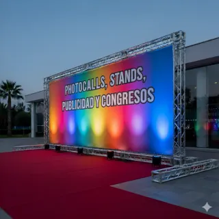 Alquiler estructuras truss y tarimas