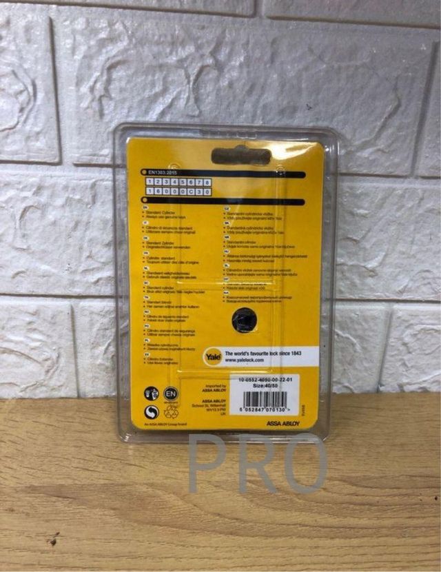 Cilindro de cierre Yale