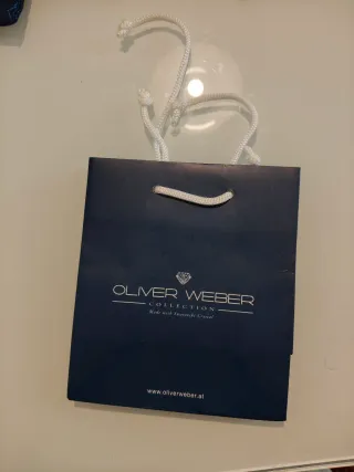 Charm Oliver Weber Cristalli Swarovski rodiato