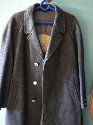 CHAQUETÓN DE VESTIR JASPEADO T 54/56