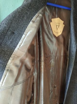 CHAQUETÓN DE VESTIR JASPEADO T 54/56