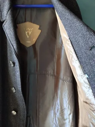 CHAQUETÓN DE VESTIR JASPEADO T 54/56