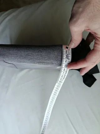 Bolso bandolera gris INTERCOSMO