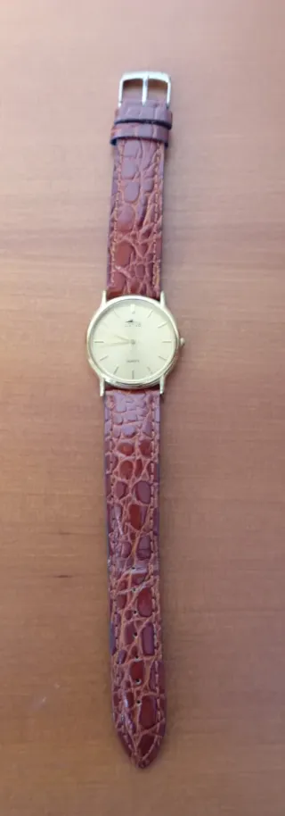 Reloj Lotus Mujer Correa Piel Marrón Dorado