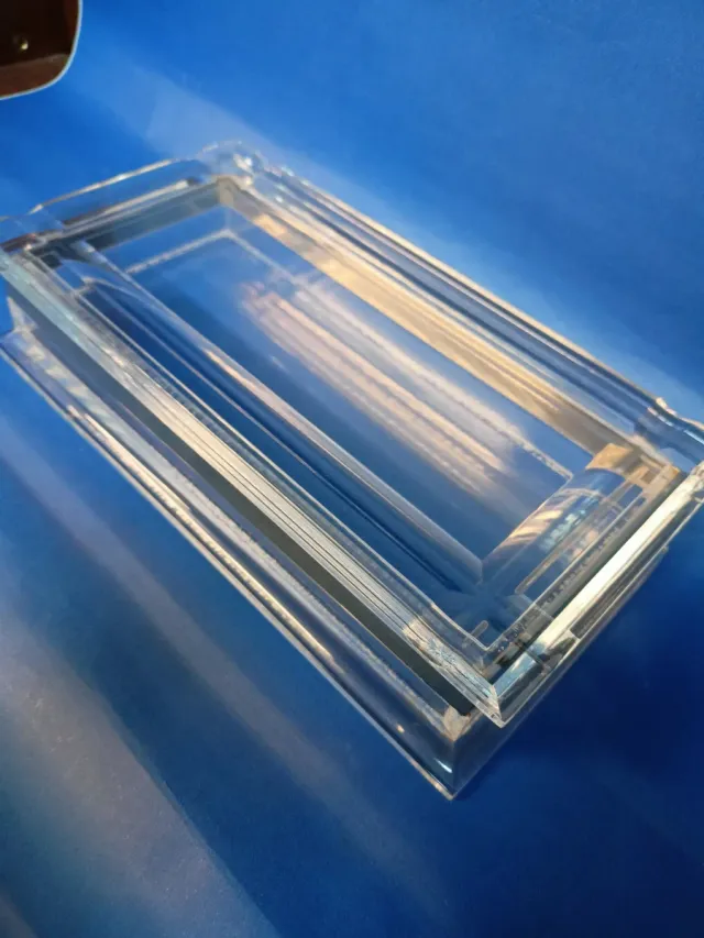 Scatola Rettangolare in Metacrilato Antico