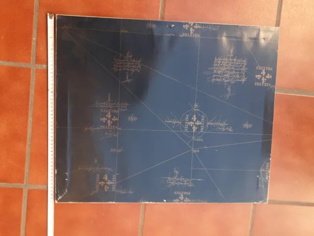 Cuadro Marco Madera Mapa Jaén