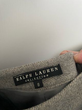 Tailleur Ralph Lauren Grigio Tg S