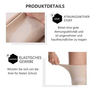 Rodillera elástica transpirable y ligera