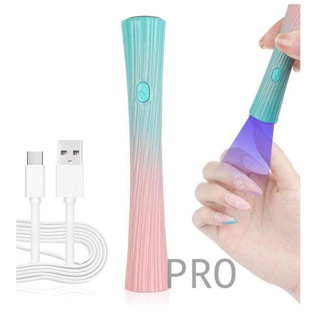 Lámpara UV Portátil para Uñas de Gel