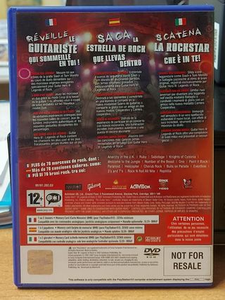 Guitar Hero 3 PS2 Legends of Rock PAL Completo