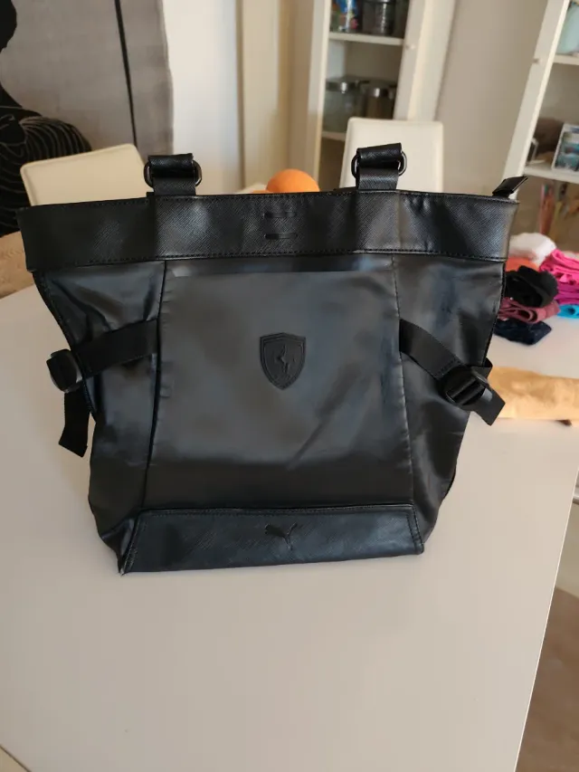 Bolso e carteira Puma preto
