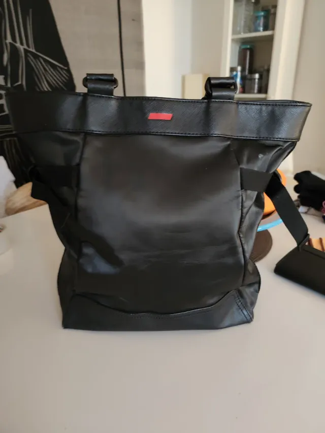 Bolso e carteira Puma preto