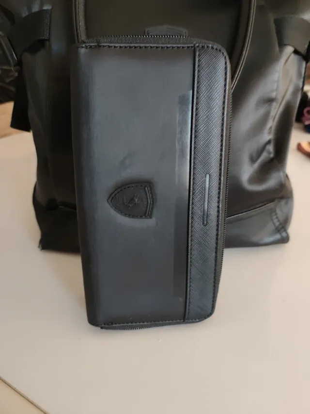 Bolso e carteira Puma preto