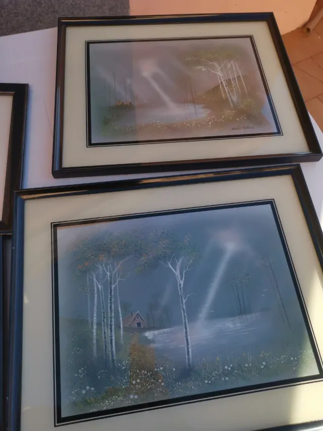 Lote de 8 cuadros decorativos