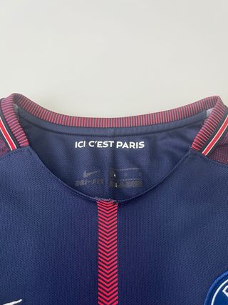 Camiseta original PSG 2017 2018 Mbappé nike #7