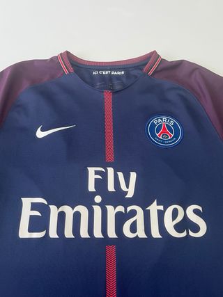 Camiseta original PSG 2017 2018 Mbappé nike #7