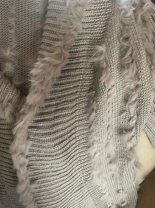 Maglia donna  beige/grigio taglia M