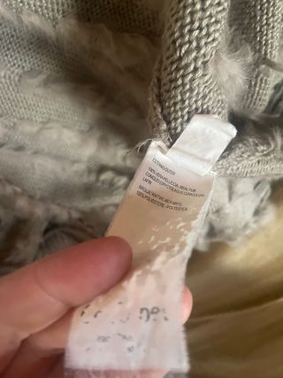 Maglia donna  beige/grigio taglia M