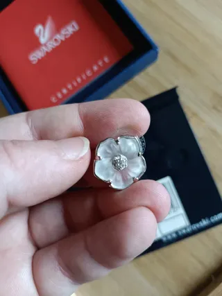 Orecchini Swarovski fiore