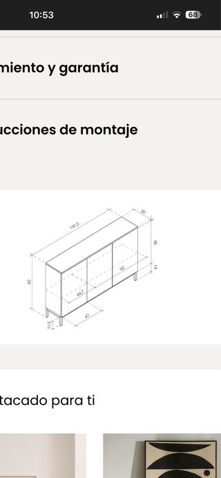 mueble TV y aparador kolb kenay home