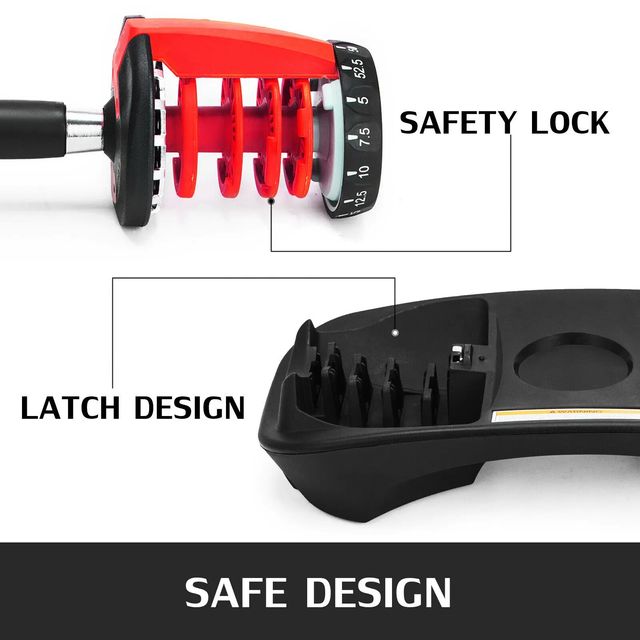 Set 2 Mancuernas Ajustables 24kg