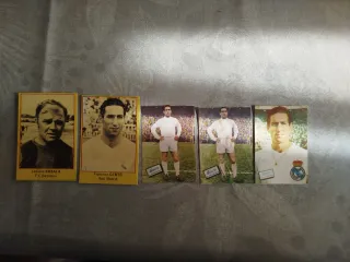 Lote cromos fútbol antiguos