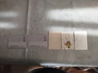 Lote cromos fútbol antiguos