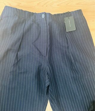 Pantalón Massimo Dutti azul marino
