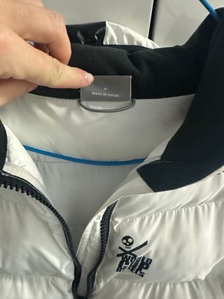 Abrigo HEAD blanco y negro