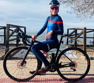 Maillot Ciclismo Invierno Engobe Mujer