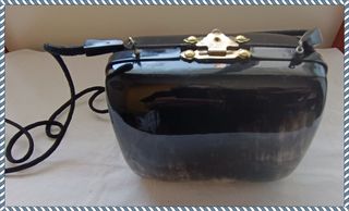 Bolso de fiesta clutch negro