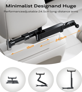 Soporte de tablet para reposacabezas de coche