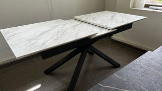 NUEVA MESA!! Mesa extensible efecto mármol