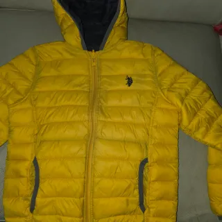 Piumino bambino double face 6/7 anni